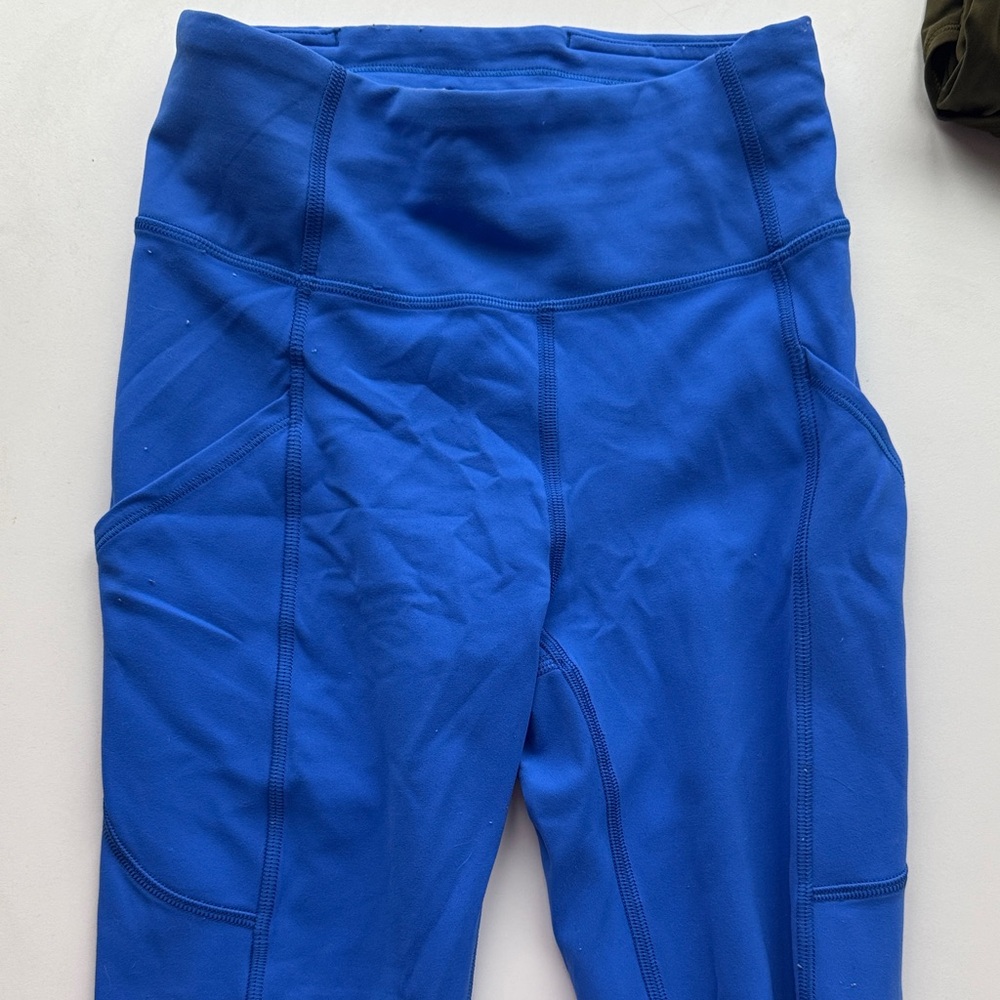 lululemon athletica Blue Leggings